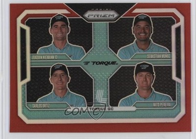2025 Prizm LIV Golf Team Cards Red Mito Pereira Carlos Ortiz Sebastian Munoz 1t3