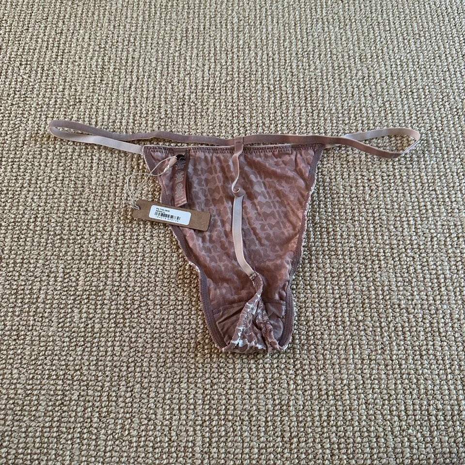 Tanga Skims Sienna logotipo veludo, tamanho GG nova com etiquetas - Imagem 3 de 3