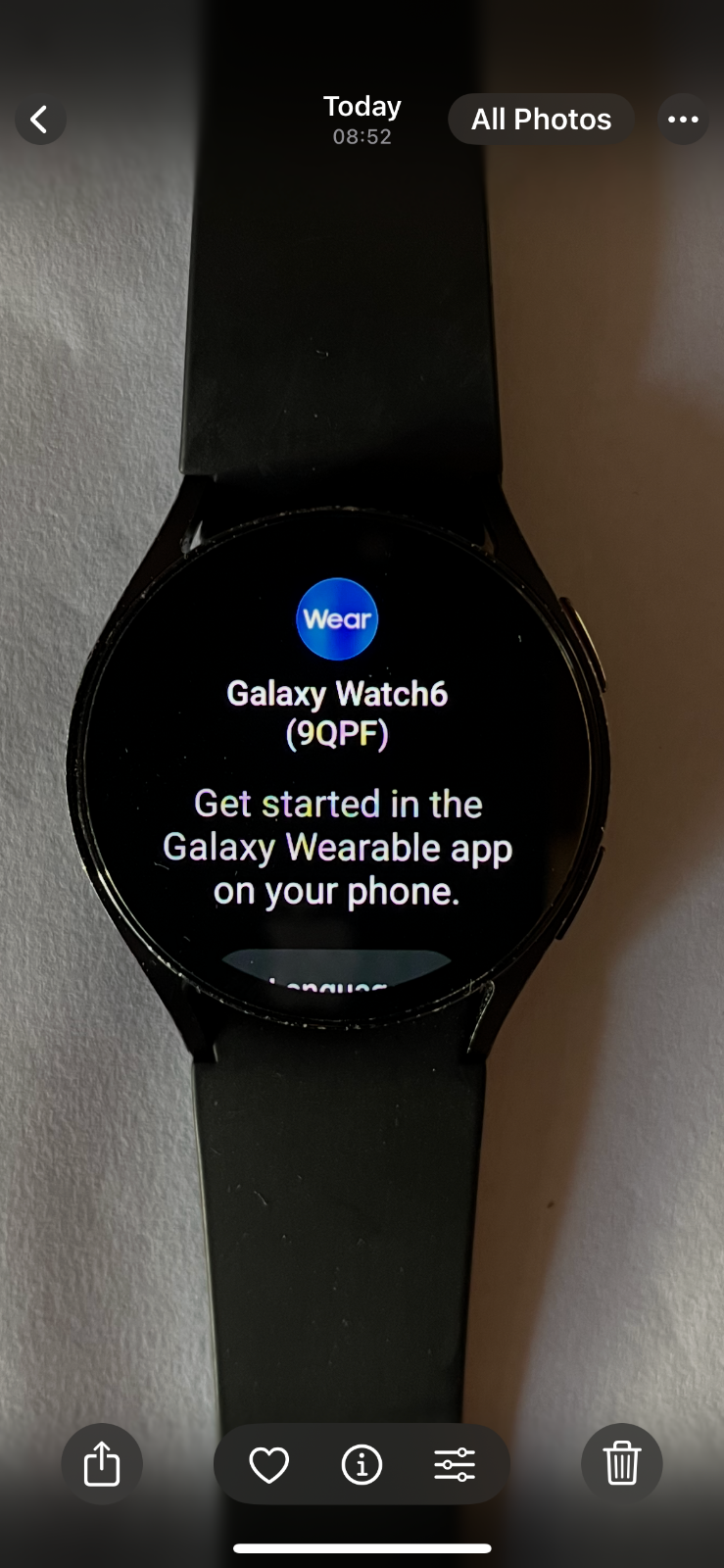 Samsung Galaxy Watch6 SM-R930 40mm Aluminium Case Graphite...