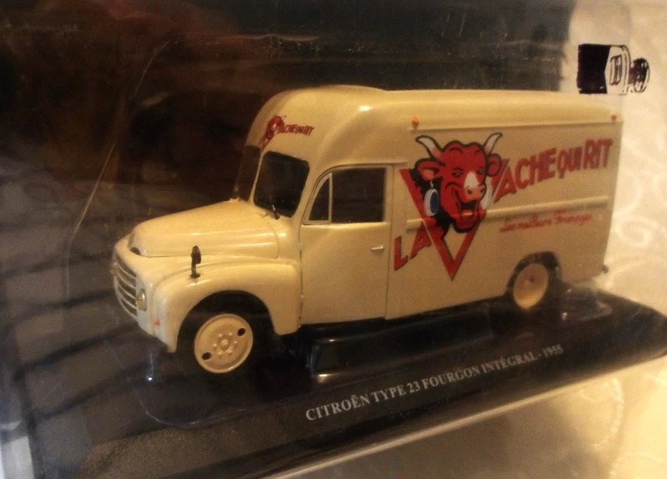 Altaya UTILITAIRES CITROËN 1/43   N°23  Citroën U23 Fourgon Driguet - 1955 +FASC - Photo 2/4