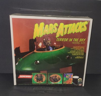 MARS ATTACKS TERROR IN THE SKY MODEL KIT Factory Sealed Shrink Wrap Screamin