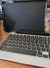 ZAGG Keys Folio Keyboard Case iPad Mini 7.9 Bluetooth Black AS-IS Hinge Damaged
