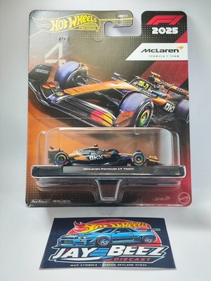 2026 Hot Wheels Premium 2025 F1 McLaren Formula One Team #4 (Promo
