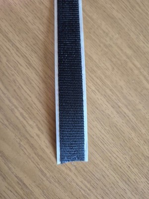 Original VELCRO  VEL-LOC  Klettband selbstklebend 20 mm schwarz Meterware FS30 