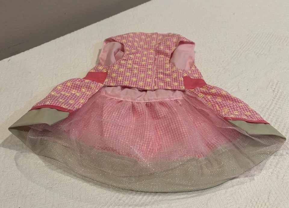 Petco Spring Flower Dog  Dress With pink Bow, New Without Tags - Image 2 of 4