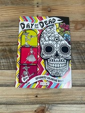 Day Of The Dead Advanced Adult Coloring Book Sugar Skulls 30 Pages Artwork Craft