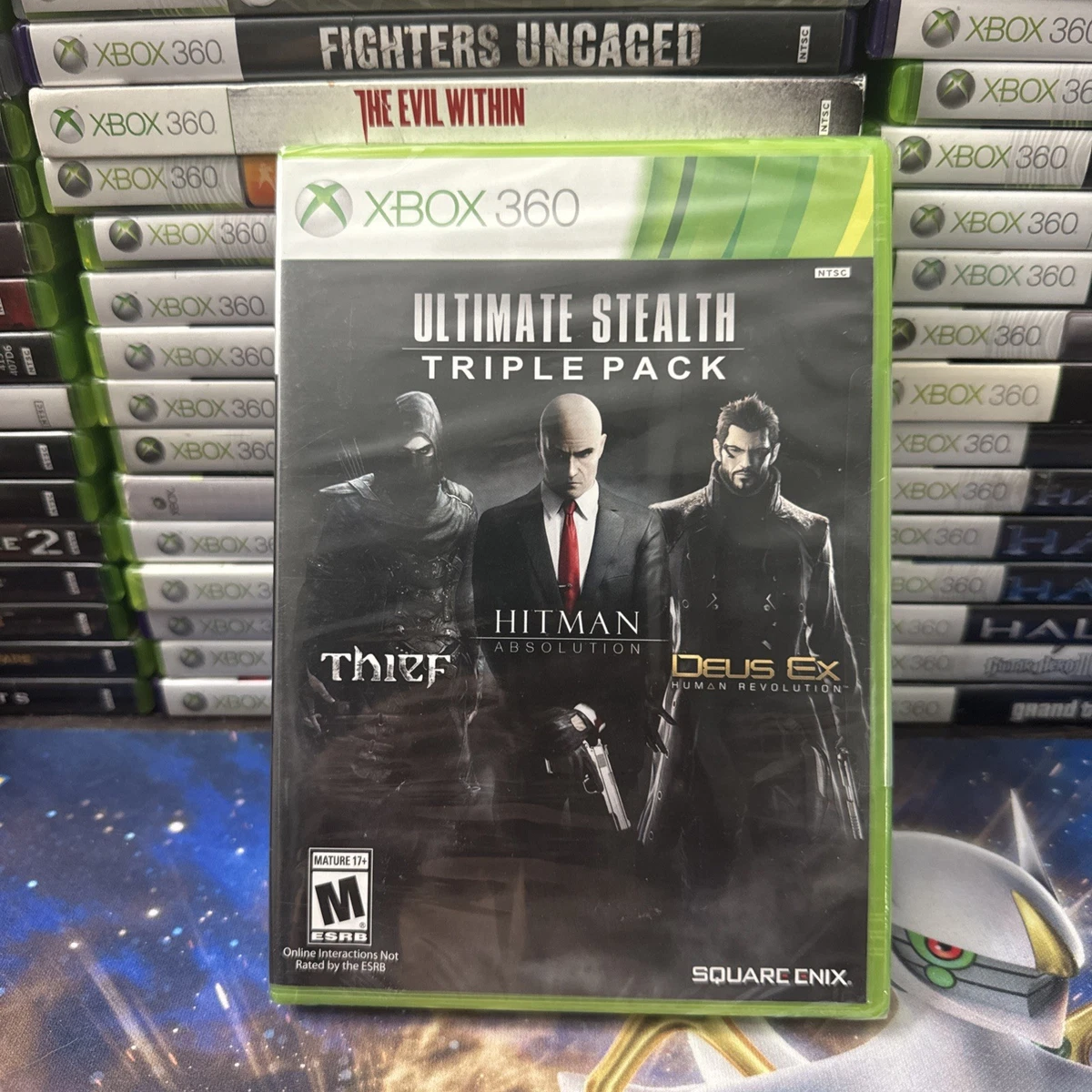 Ultimate Stealth Triple Pack Xbox 360 PAL FR Thief Hitman Absolution