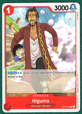 Higuma - Carrying On His Will OP13-013 - One Piece CCG Card