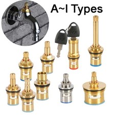 Replacement Tap Valves Kitchen Mixer Ceramic Disc Cartridges Gland Quarter Turn