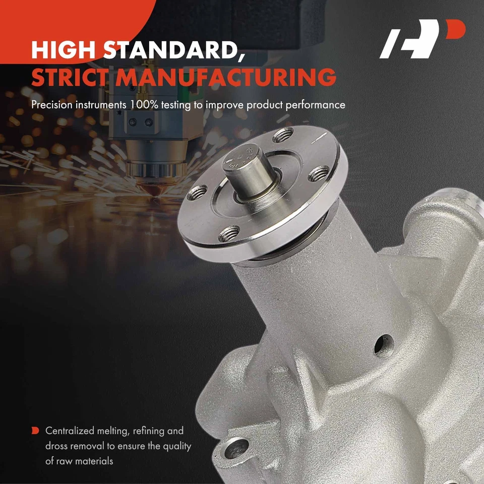 A-Premium Water Pump with Gasket for Cadillac DeVille Eldorado Fleetwood Seville - Image 3 of 4