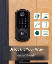 DESLOC Smart Door Lock , Smart Deadbolt Lock, Keyless Entry Door Lock 2