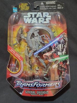 Star Wars Transformers Crossover General Grevous Wheel Bike MOC