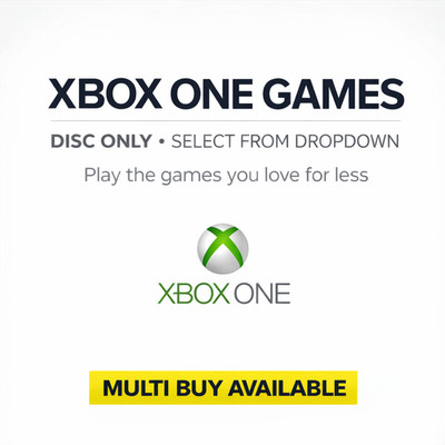 Microsoft Xbox One Nur Disc Videospiele - Multi Kauf Angebot verfügbar (Liste 2)