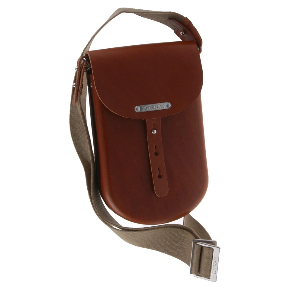 B-Ware Brooks B2 Leder Fahrrad Tasche Mittel Medium Schulter Umhänge Leather Bag - Bild 3 von 4