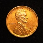 1917  Lincoln Wheat Cent  Gem BU