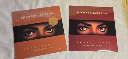 MICHAEL JACKSON "IN THE CLOSET" (MIXES BEHIND DOOR #1 & #2) RMX 12" VINYL - MINT