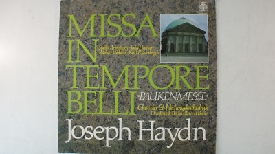 Haydn Missa in tempore belli Domkapelle Berlin Roland Bader ORBIS 916197 LP95