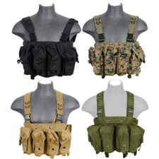 Lancer Tactical RUSFOR Universal Magazine Airsoft Chest Rig Vest CA-308