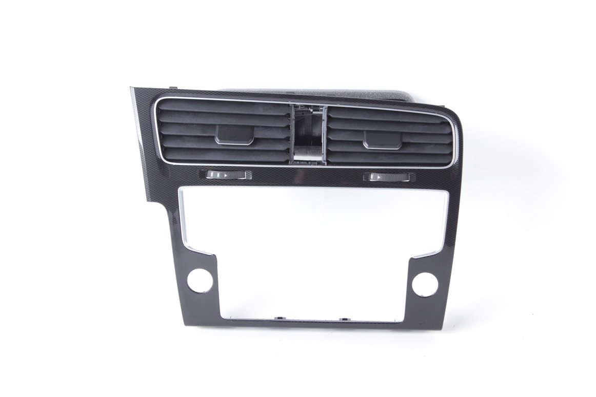 VW Golf Mk7 Center Air Vents w/ Sat Nav Trim 5G1819728AFDAR LHD