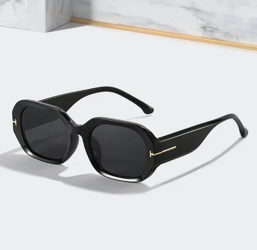 Fashion Square Sunglasses Women Brand Designer Retro Black Eyewear Shades UV400 - 第 3/9 張圖片