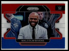 2022 Panini Prizm WWE #85 Malcolm Bivens Red, White and Blue