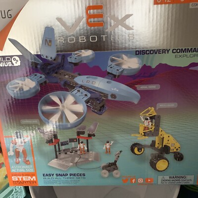 HEXBUG VEX Robotics Explorers Discovery Command Building Playset