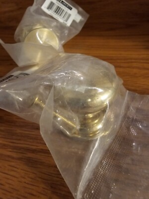 Liberty Brass Knobs Set Of 2 #P26052C-PL-C NEW In Pkg 1  1/4'' Diameter 