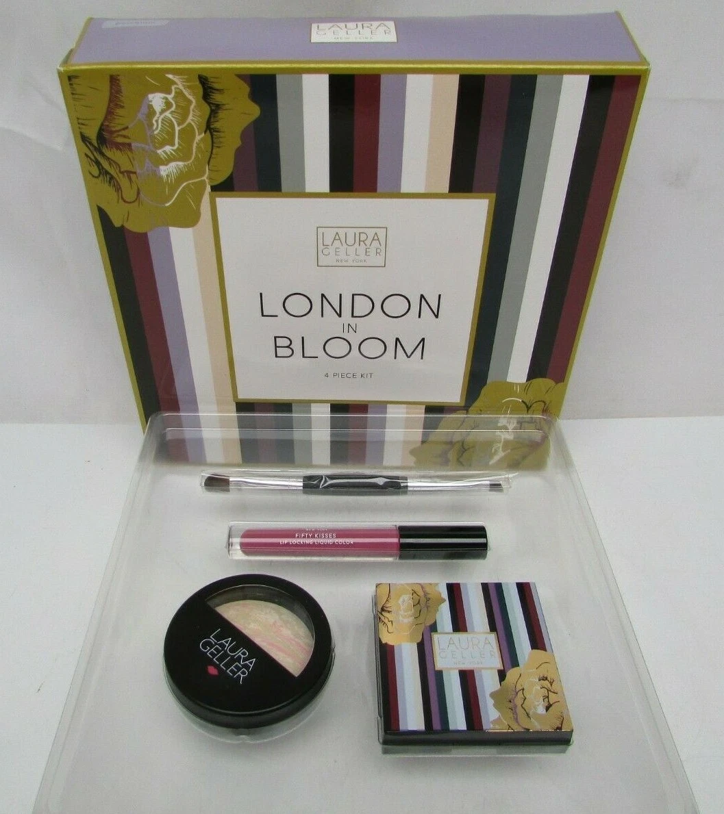 Laura Geller London in Bloom 4 Piece Kit Porcelain NEW