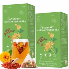 Goji Berry Chrysanthemum Tea Dandelion Wolfberry Tea for Liver Health Liver D...
