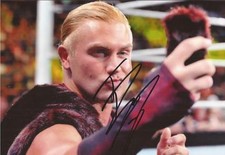 WWE WRESTLING: TYLER BREEZE SIGNED 6x4 ACTION PHOTO+COA **PROOF**