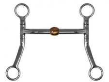 Showman Western Shank Bit w/ Copper Link