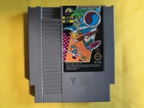 LOT OF 4 NINTENDO NES - GYRUSS DR MARIO QUARTERBACK WOOD & WATER RAGE! VG3-11