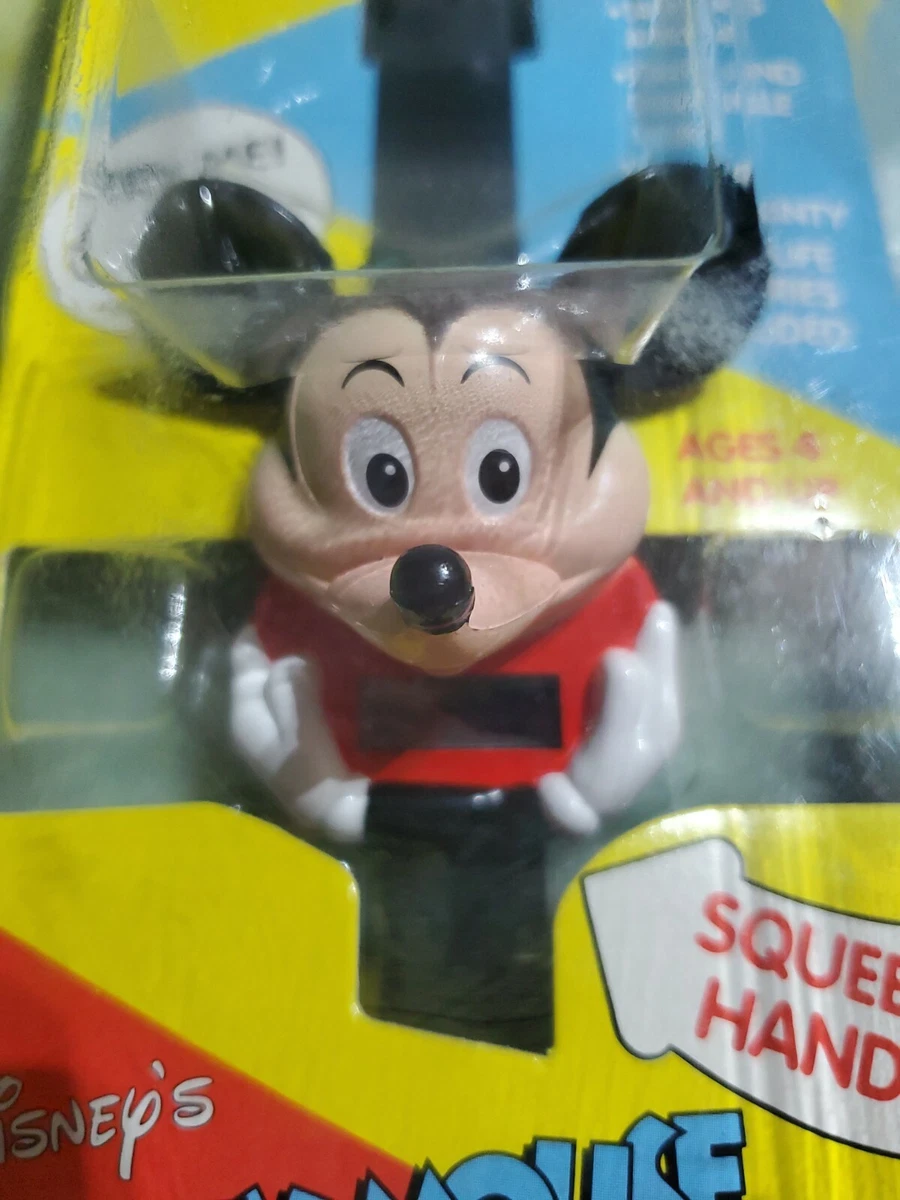 Vintage 1991 Sounds Fun Disney Mickey Mouse Talking Time Watch for