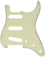 Genuine Fender Stratocaster/Strat 3-Ply 11-Hole Guitar Pickguard - MINT GREEN