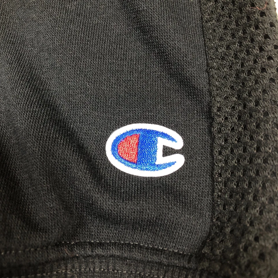 Sudadera con capucha Champion para mujer talla M negra logotipo arco iris manga larga Foto 4 de 4