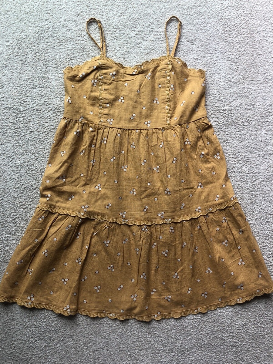 aeropostale brown dress cute orangey brown Aeropostale mini dress, size xs