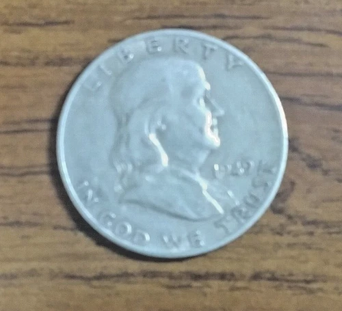 1949 S Franklin Half Dollar 90% Silver Very Fine VF