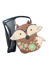 Lily Bloom Geo Critter Fox Mini Crossbody Bag Purse
