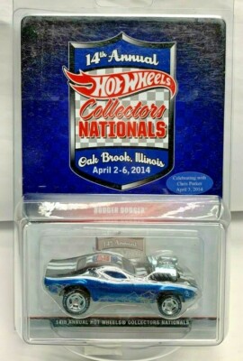 Hot Wheels 14th Nationals 2014 Convention Dinner Sticker Rodger