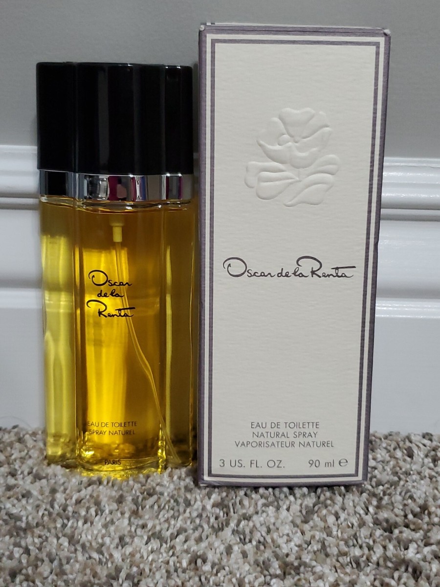OSCAR DE LA RENTA 3 FL OZ EAU DE TOILETTE NATURAL SPRAY PERFUME | eBay