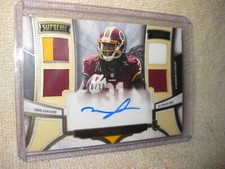 2015 Topps Certified Autograph Supreme Matt Jones /10 Washington [4-Patch] Auto