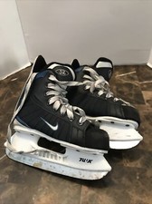Nike Quest Q V-Ti Ice Hockey Skates Size Y12D TUUK Youth Kids