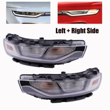 For 2020 2021 Kia Soul Gt-linelxs Halogen Headlights Left Right Side Lamps