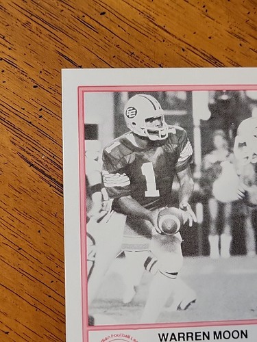 1983 JOGO Warren Moon CFL Quarterbacks NMNT - Picture 4 of 9