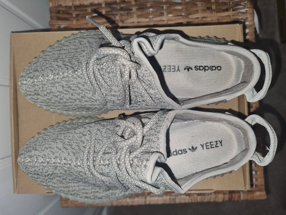 Size UK 8 - adidas Yeezy Boost 350 V1 Moonrock, photo 4 of 5