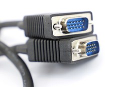 VGA SVGA PC Laptop Monitor Video Cable Lead Male To Male 15 Pin 50cm to 50 metre