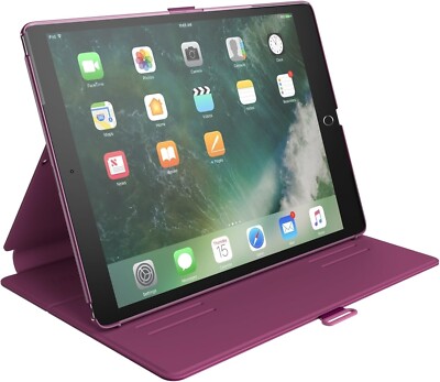 Speck Balance Folio Case and Stand for 12.9'' iPad (2017) Purple/Magenta Pink