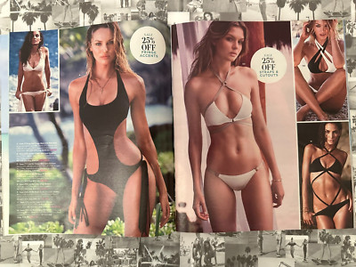 2015 Vol 1 Victoria's Secret SWIM SALE Catalog Elsa Hosk J. Skriver Jac Jagaciak