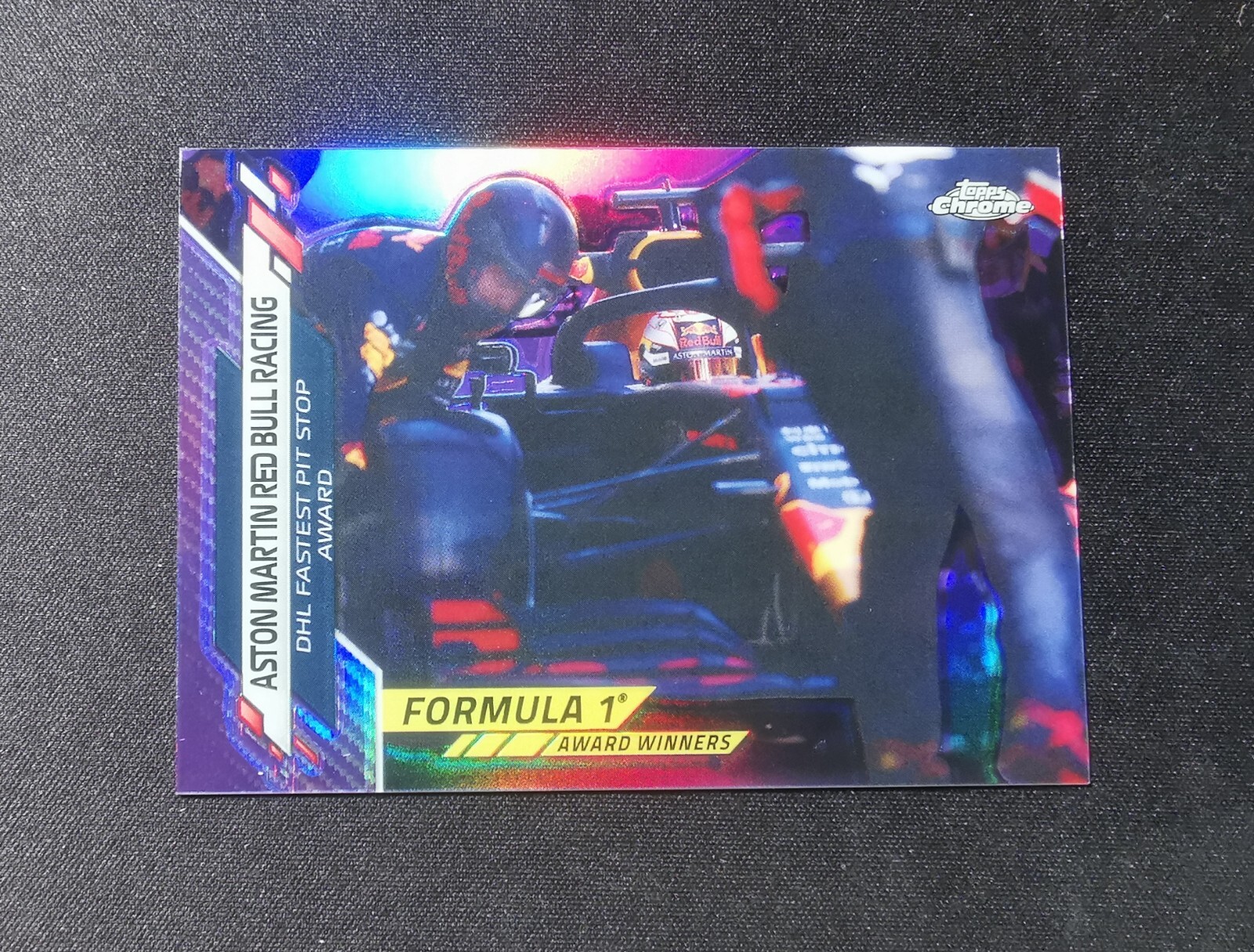 2020 Topps Chrome Formula 1 F1 Aston Martin Red Bull Racing #194 Purple 196/399