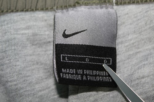 Nike Mens Large Gray Blue Track Training Running Windbreaker Vintage Y2k Pants - Picture 3 of 8